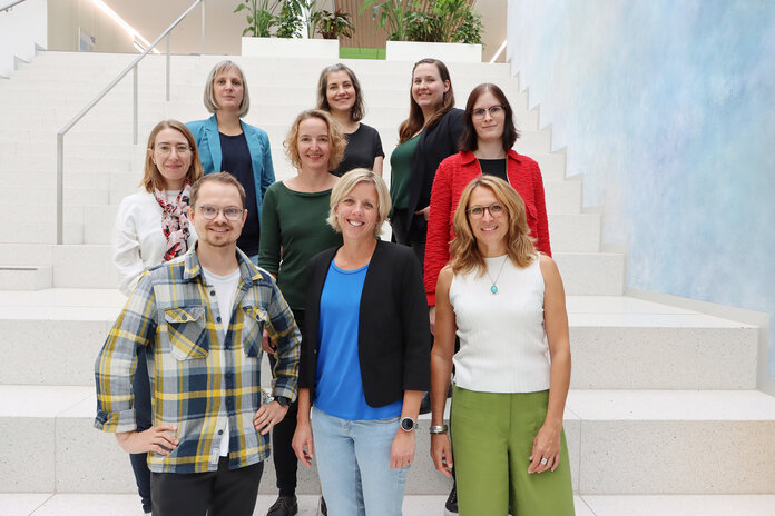 Internet-Redaktion, © Krebsinformationsdienst, DKFZ Teamfoto der Mitarbeiterinnen der Internet- und Social Media Redaktion des Krebsinformationsdienstes.