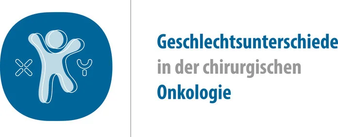 Geschlechtsunterschiede in der chirurgischen Onkologie, © Forschungspartnerschaft SDGC Heidelberg Ein Männchen in einem Kreis mit einem x bzw. y links und rechts von ihm