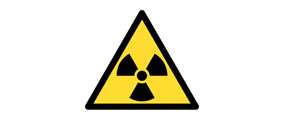 Gefahrensymbol für Radioaktivität © Cary Bass, http://commons.wikimedia.org
